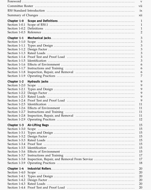 ASME B30.1:2009 pdf download